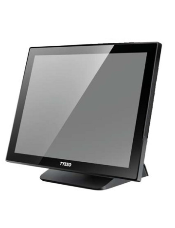 TYSSO PPD-1000, 15 Full-Flat Touch Screen Monitor, čierny