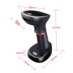 Scanner VIRTUOS HW-855A, bezdrôtový so základňou USB, čierny