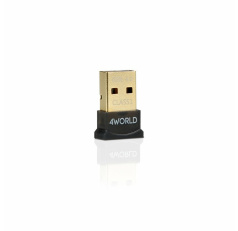 4World Bluetooth 4.0+EDR USB adaptér