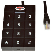 VIRTUOS RFID 125 kHz adaptér s klávesnicou pre pokladničné zásuvky 24V