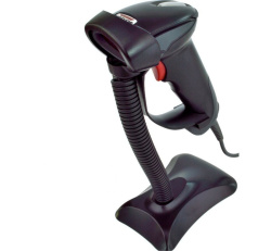 Scanner VIRTUOS HT-900A, USB, čierny so stojanom