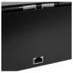 VIRTUOS flip-top FT-460C - s káblom, s uzamykacím krytom, čierna